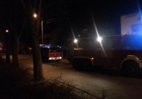 Pożar piwnicy przy ul.Wyszyńskiego w Garwolinie.